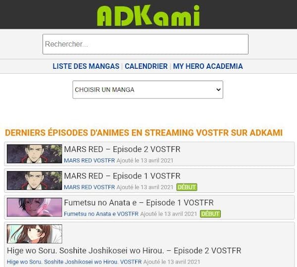 Adkami Animes Streaming