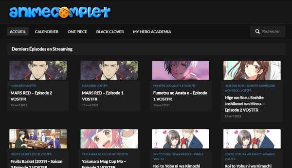 Animecomplet Animes Streaming