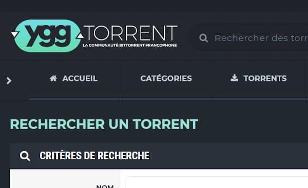 YggTorrent torrents